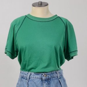 The Vintage Athleisure Green Tee
